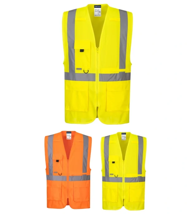 Portwest C357 - Hi-Vis Executive Vest With Tablet Pocket